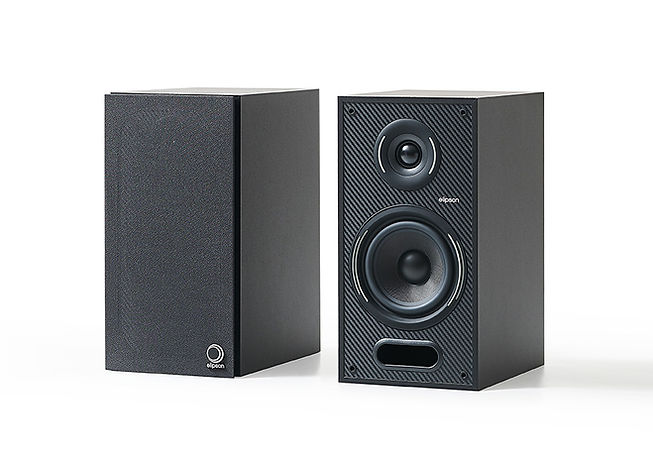 Horus 6B Bookshelf Speaker Black lacquered