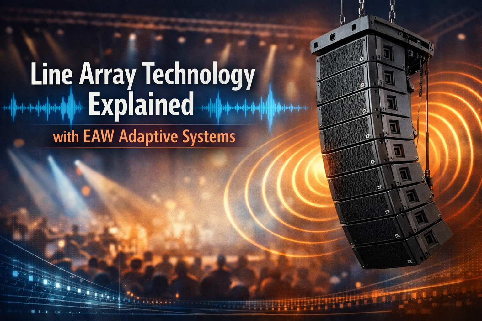 Line Array Technology Explained with EAW Adaptive Systems